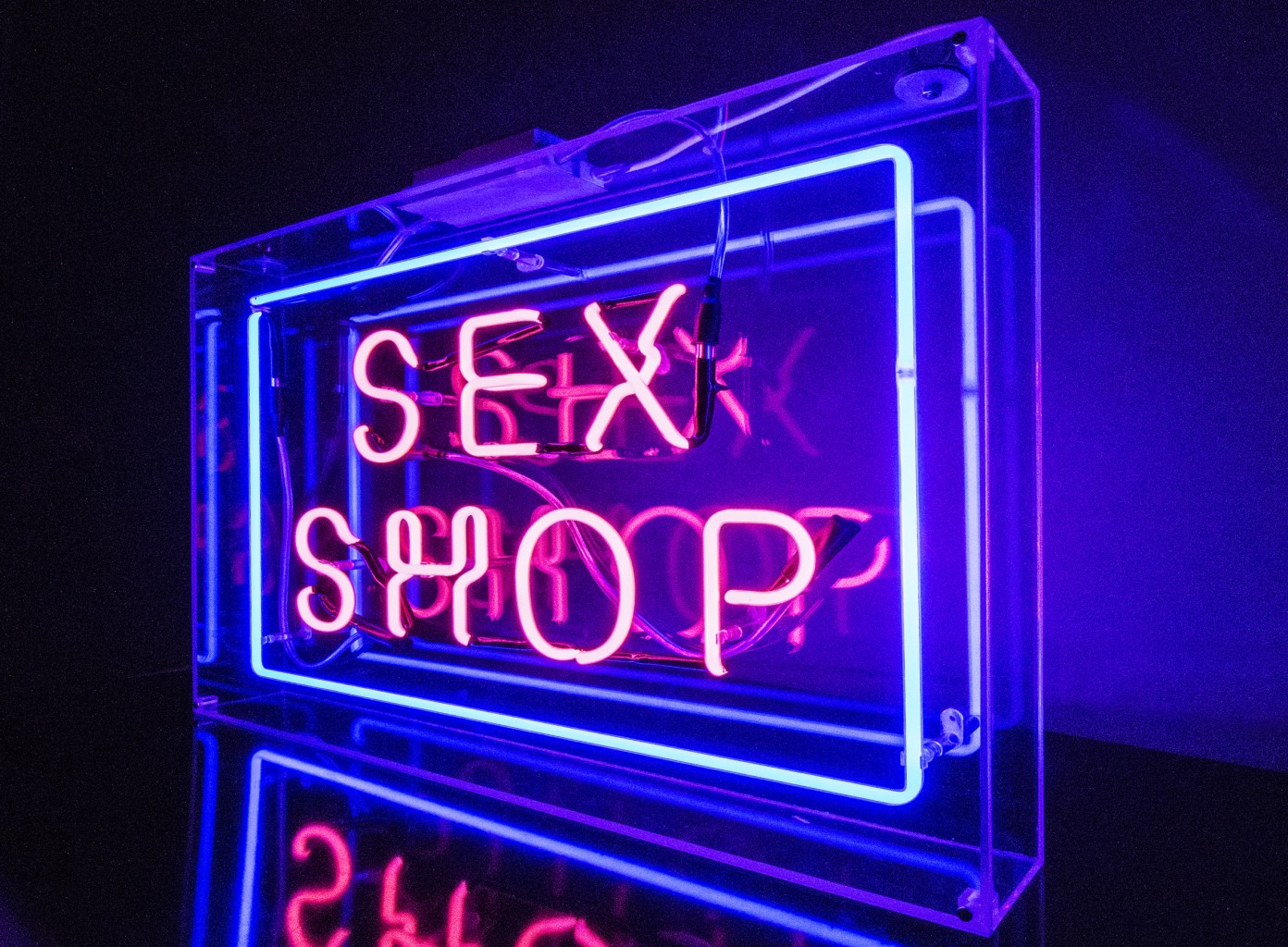 sex shop kemp london bespoke neon signs prop hire large format printing. 