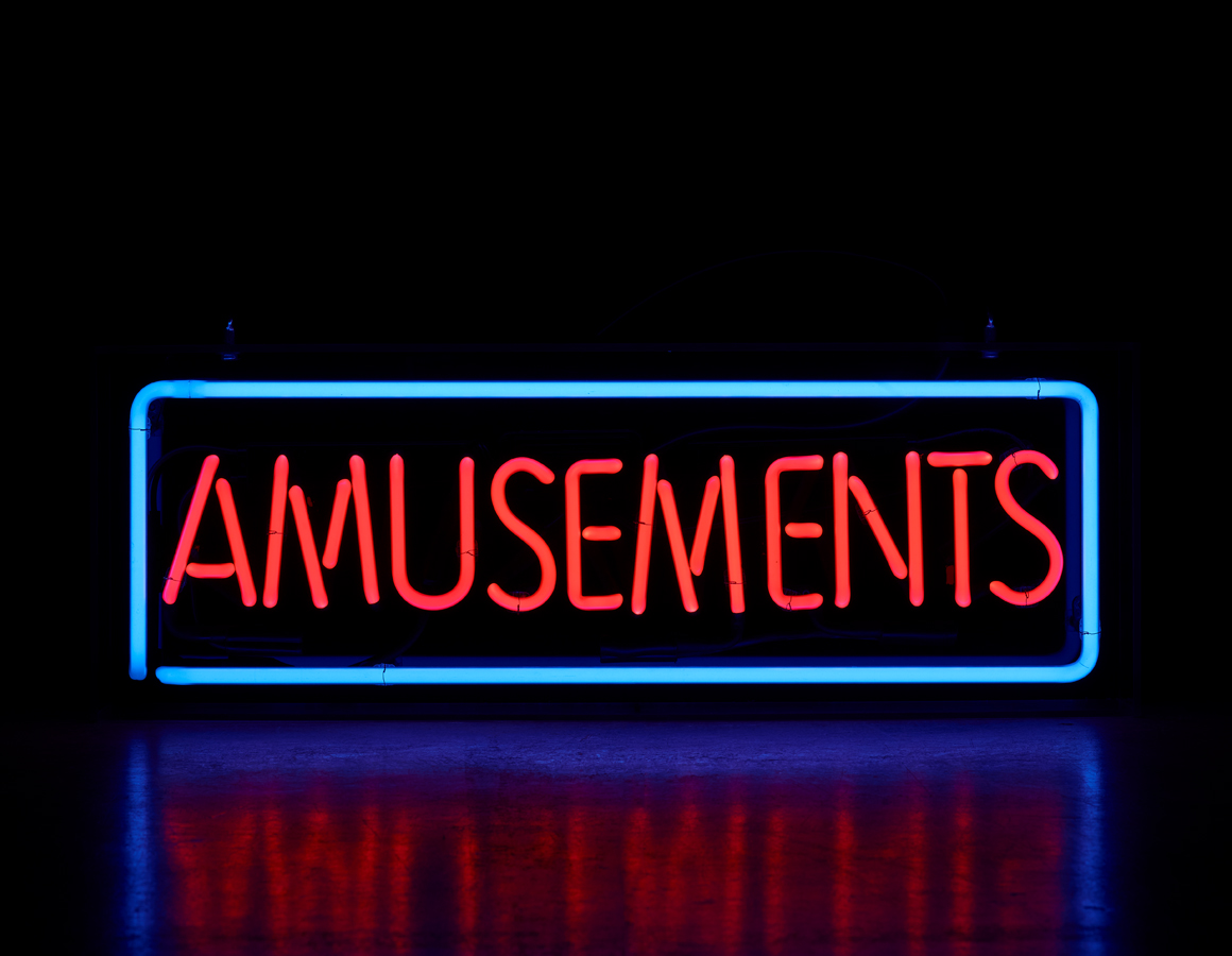 Amusements 70CM X 25CM (CLICK IMAGE FOR DETAILS) - Kemp London ...